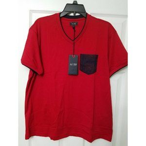 AJ Armani Jeans T-Shirt in Red Navy Packe 2XL